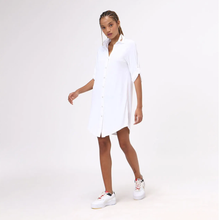 Load image into Gallery viewer, Copenhagen FPU50+ Shirtdress White Uv
